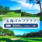 玄海ゴルフクラブ割引券 3 000円分×1枚