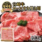 宮崎牛 ロースステーキ400g 200g×2