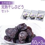 自然栽培 完熟干しぶどう セット 50g×3袋