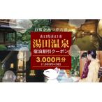 D172 湯田温泉宿泊割引クーポン 3000円分