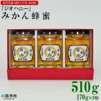 みかん蜂蜜 ジオハニー 170g×3瓶