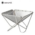 ショッピングふるさと納税 スノーピーク ふるさと納税 三条市 スノーピーク 焚火台 M [2-3人用] ST-033R (Snow Peak)【038S001】