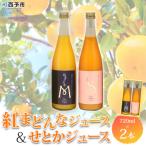 ふるさと納税 西予市 マルワフルーツ園芸 紅まどんなとせとかジュース2本セット