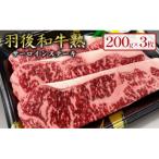 羽後和牛の生みの親 熟 サーロインステーキ200g×3枚
