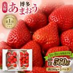 ふるさと納税 宗像市 アフター保証 あまおう 約280g×2P【2026年1〜2月上旬お届け】【ほたるの里】_HA0276