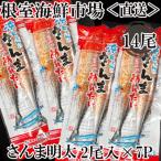 根室 市場 さんま明太14尾 2尾×7P