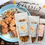 大豆使用 島の豆腐店が作った3種のおからグラノーラ 3袋