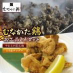 むなかた鶏加工品2点セット とり皮チップス