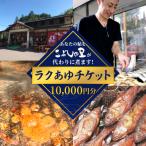 ラクあゆチケット あなたの鮎をこぶしの里が代わりに煮ます…