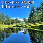 びわの平ゴルフ倶楽部 プレー券3000円