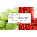 ふるさと納税 福島市 フルーツ3種定期便【2025年〜2026年発送】No.2277