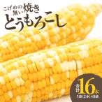 焼きの食感 こげめの無い焼きとうもろこし