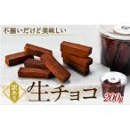 ふるさと納税 栃木市 【訳あり】 生チョコ 200g | 訳あり チョコレート 手作り 人気 スイーツ おつまみ お菓子