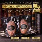 宮崎牛100%高級ハンバーグ 140g×4個