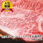 A5等級 黒毛 和牛 サーロインステーキ 約400g