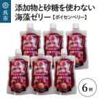 添加物と砂糖をつかわない海藻ゼリー ボイセンベリー 6個