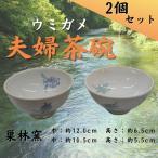 ウミガメ夫婦茶碗