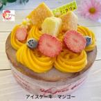 ふるさと納税 三条市 マンゴーアイスケーキ 5号 アイス ケーキ 誕生日 デザート 【016S031】