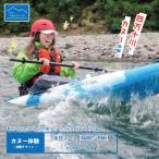 四万十川で遊ぶ 3.5km川下り付きカヌー体験