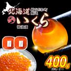 ふるさと納税 新ひだか町 < 12月にお届け > 北海道産 いくら 醤油漬 400g ( 200g × 2パック )