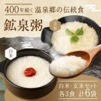 鉱泉粥6食セット 鉱泉粥玄米×6袋 1袋260g入
