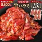 ふるさと納税 気仙沼市 大人気!特製タレ漬 牛 ハラミ たっぷり 計1.5kg(300g×5p) 20563342