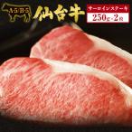 仙台牛サーロインステーキ 2枚×250g