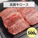 ふるさと納税 淡路市 淡路牛ロース焼肉500g(250g×2P) an07827