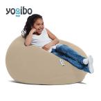 ふるさと納税 境町 Yogibo Drop ヨギボー ドロップ 【ライトグレー】