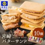 ふるさと納税 椎葉村 ≪2025年9月発送≫【先行受付】宮崎バターサンド 詰合せ【10個入】手造りで製造【数量限定】