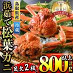ふるさと納税 境港市 浜茹松葉ガニ足欠(2枚/計800g以上)【11月10日〜2月28日発送】