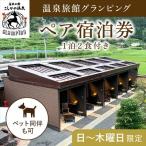 ショッピングふるさと納税 グランピング ふるさと納税 霧島市 《日〜木曜日限定》温泉旅館グランピングペア宿泊券 (1泊2食付)【こしかの温泉】K-090