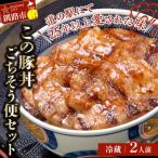 名物 この豚丼 ごちそう便セット 豚肉 2人前