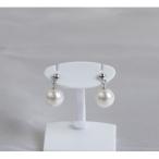 アコヤ本真珠のブラピアス 8mm珠 ホワイトピンクカラー