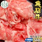 東 飛騨牛 4等級以上 切り落とし 肉 560g