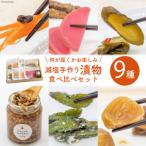 無添加 減塩 手作り 漬物 9種 食べ比べ