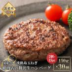 ふるさと納税 淡路市 淡路島玉ねぎと国産牛の生ハンバーグ150g×30個　at04793