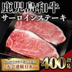 鹿児島 和牛 サーロイン ステーキ 計400g