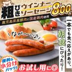 ふるさと納税 鹿児島市 訳あり粗びきウインナーソーセージセット 計800g K161-017_01