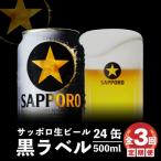 定期便:全3回 黒ラベル500ml×24本