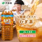 定期便:全4回 健康ミネラルむぎ茶2L×6本