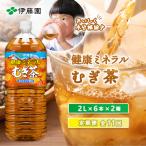定期便:全11回 健康ミネラルむぎ茶2L×6本×2箱