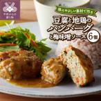 豆腐と地鶏のイタリアンハンバーグ6個入り