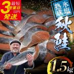 マルア阿部商店特選 氷塩熟成 秋鮭切身 24切
