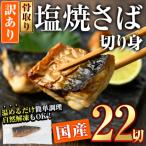 塩焼きサバ 切り身 計22切