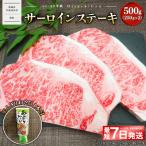 常陸牛A5等級 サーロインステーキ500g 250g×2枚