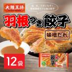 ふるさと納税 板倉町 大阪王将 羽根つき餃子味噌だれ付き 12袋セット|13_nnb-021201