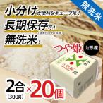 ふるさと納税 山形市 山形産 無洗米キューブ米つや姫300g×20個 FY25-897