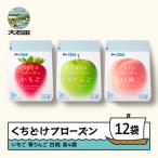 くちどけフローズン 12袋セット いちご6袋 青りんご6袋