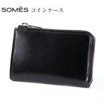 SOMES 財布 ディアマン 革 レザー ブラック
